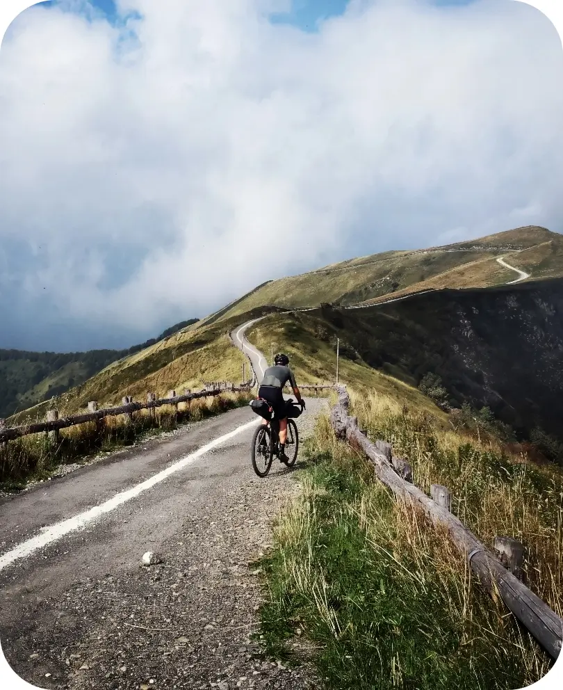 Mountain bike ed escursionismo