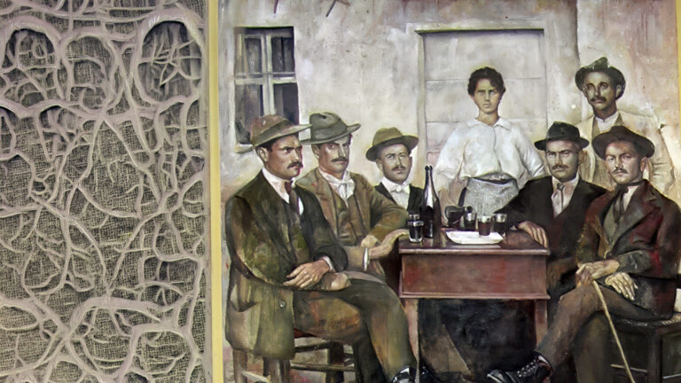 Il moscato nel borgo di Volpara