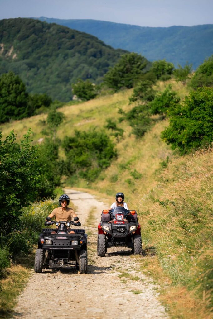 Escursione con i Quad in Oltrepò Pavese